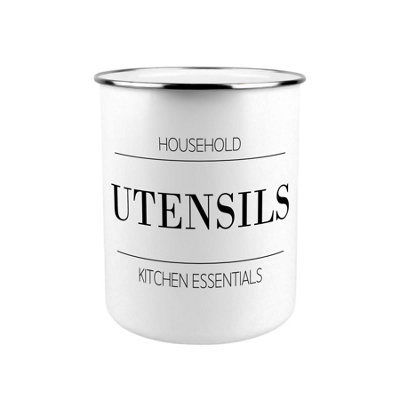 Purely Home Minimalist Essentials Kitchen Utensil Holder from B&Q
