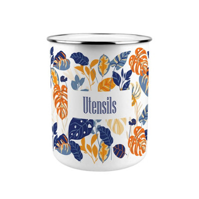 Purely Home Tropical Leaves Kitchen Utensil Holder from B&Q