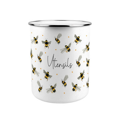 Purely Home Scattered Bees Kitchen Utensil Holder from B&Q