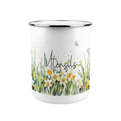 Purely Home Spring Daffodils Kitchen Utensil Holder from B&Q