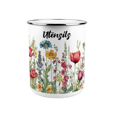 Purely Home Wildflowers Kitchen Utensil Holder from B&Q