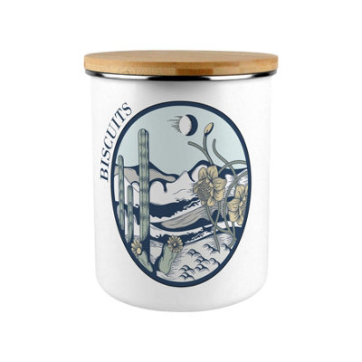 B&Q -  Desert Flowers Extra Large Biscuit Tin
