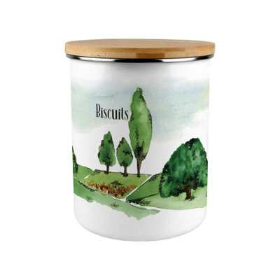 B&Q -  British Landscape Extra Large Biscuit Tin