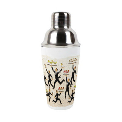 B&Q -  Stainless Steel Cocktail Shaker & StrainerHappy Hour