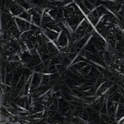 Sunrise Packaging 500G Black Shredded Paper Hamper Packaging Gift Box Void Filler from B&Q
