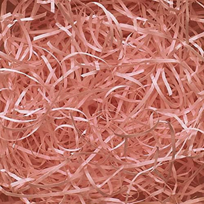 Sunrise Packaging 500G Pink Shredded Paper Hamper Packaging Gift Box Void Filler from B&Q