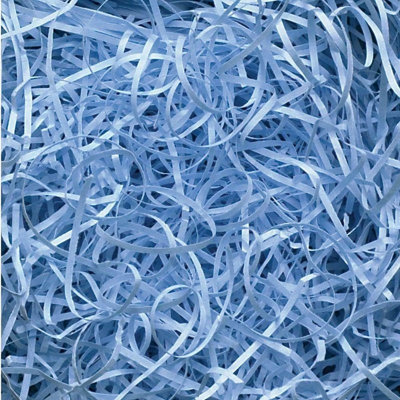 Sunrise Packaging 1Kg Blue Shredded Paper Hamper Packaging Gift Box Void Filler from B&Q
