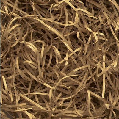Sunrise Packaging 1Kg Kraft Brown Shredded Paper Hamper Packaging Gift Box Void Filler from B&Q