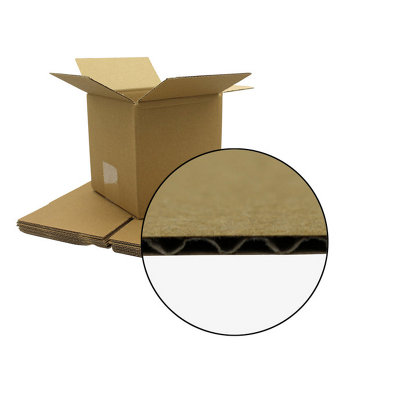 Sunrise Packaging 50 X Small Cube 5X5X5In Cardboard Boxes 157 X 157 X 157mm Postal Shipping And Storage