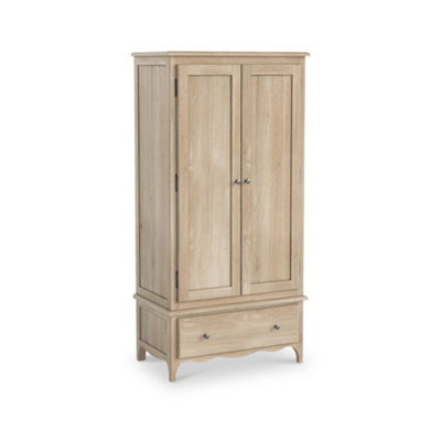 Celine Oak Double Wardrobe With DrawerBy Roseland Furniture from B&Q
