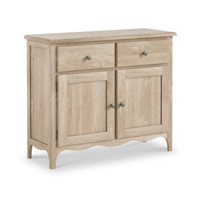Celine Oak Small Sideboard CabinetFully Assembled By Roseland Furniture from B&Q