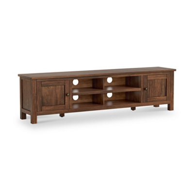 B&Q - Duchy Acacia 180Cm Extra Wide Tv UnitFully Assembled By 
