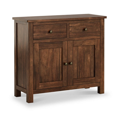 Duchy Acacia Small Sideboard CabinetFully Assembled By Roseland Furniture from B&Q