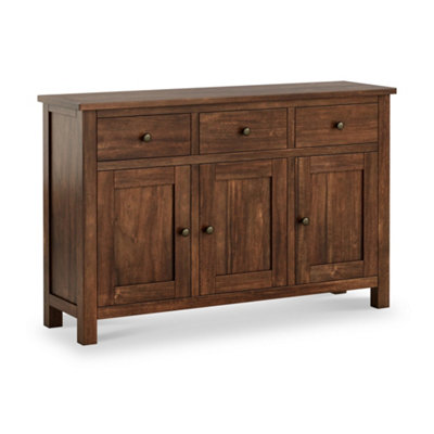 Duchy Acacia Large Sideboard CabinetFully Assembled By Roseland Furniture from B&Q