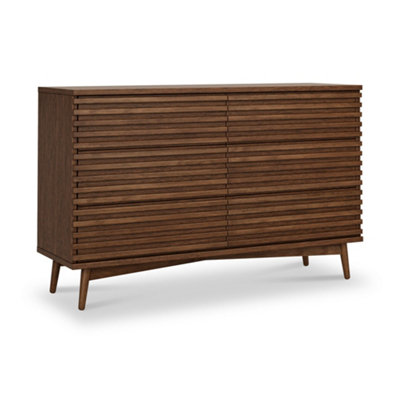 Kari Dark Oak 6 Drawer ChestBy Roseland Furniture from B&Q