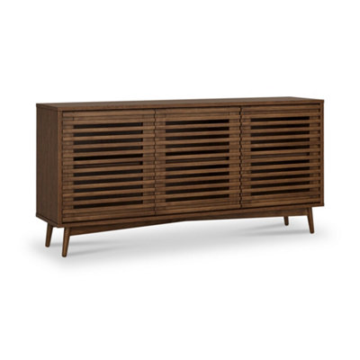 Kari Dark Oak 3 Door Large Sideboard CabinetBy Roseland Furniture from B&Q