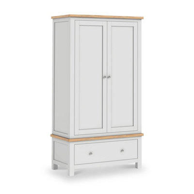 Farro Xl Grey Double Wardrobe With DrawerBy Roseland Furniture from B&Q
