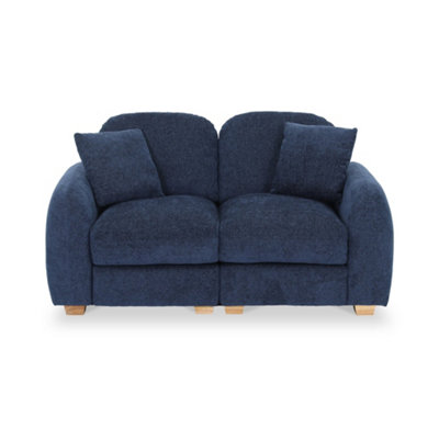 Cloud Deep Blue 2 Seater SofaFully Assembled By Roseland Furniture from B&Q