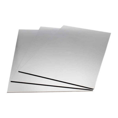 The Mesh Company  2mm Thick Aluminium Sheet 1050 Grade500 X 500mm from B&Q