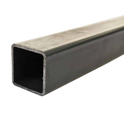 The Mesh Company Mild Steel Box Section 50mm X 50mm X 3mm500mm from B&Q