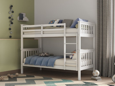 Flair Koop White Detachable Bunk Bed - Wood - Small - Image 6