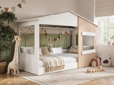 Flair Dreamland House Bed - White - Image 5