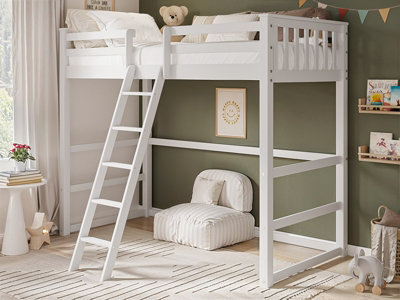 B&Q -  Jules High Sleeper White