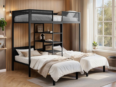 B&Q -  Axton Metal Triple Bunk Bed