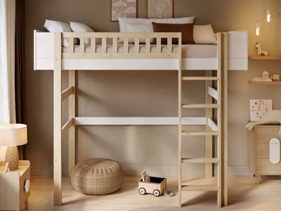 B&Q -  Kayla High Sleeper Bed White