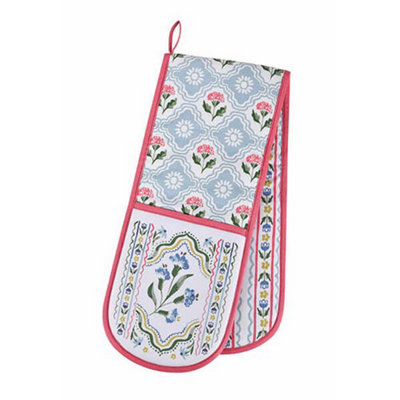 Ulster Weavers Boho Floral Double Oven Glove Size 40