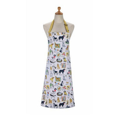 No Holiday Animal Print 100% Cotton Bib Apron - Image 6