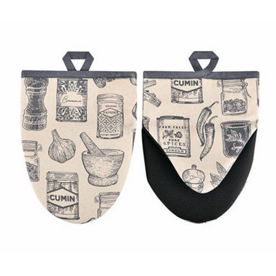 Ulster Weavers Herbs & Spices Microwave Mitts from B&Q