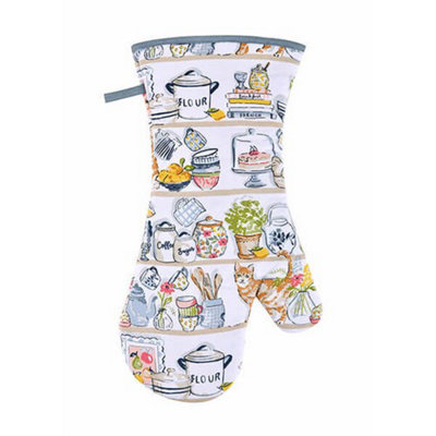 Ulster Weavers Pantry Cats Oven Gauntlet from B&Q