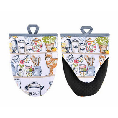 Ulster Weavers Pantry Cats Microwave Mitts from B&Q