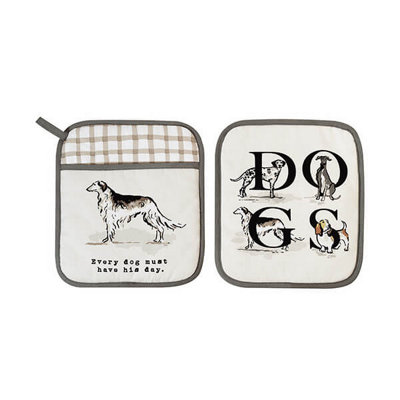 Ulster Weavers Country Dogs Pot Mitt from B&Q