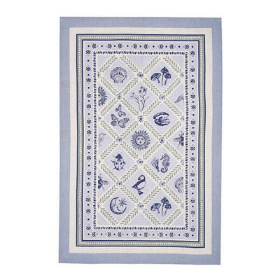 B&Q -  Coastal Treasures Cotton Tea Towel