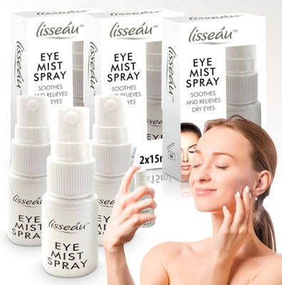 6Pk Eye Mist Spray Hydrating Eye Care Solution For Dry Tired Eyes Soothes Irritation Compact Lightweight Travel Friendly
