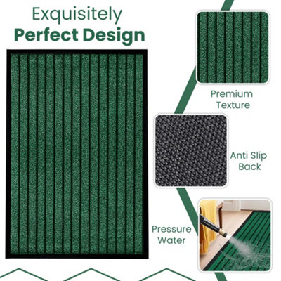 Wadan 120 X 180 Cm Rubber Back Doormat Non Slip Barrier Mats Runner Rugs Entrance Floor Mats from B&Q
