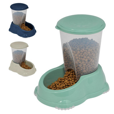 Cat Centre.Direct Cat Centre Smarty Bowl Snacker 1.5L Dry Food Feeder Dispenser Green from B&Q