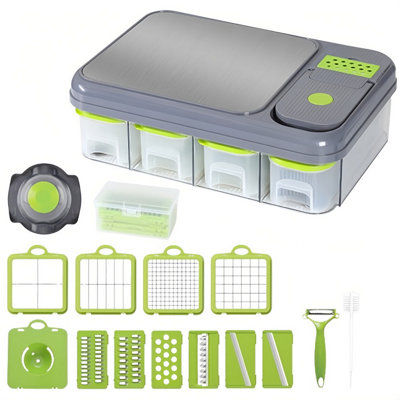 Multifunctional Chopping Board Vegetable Cutter Fruit Cutter Dice Cutter from B&Q