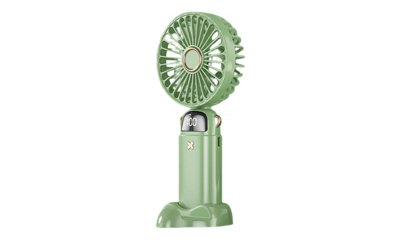 Mini Portable Digital Display Folding Aromatherapy Usb Handheld Fan from B&Q