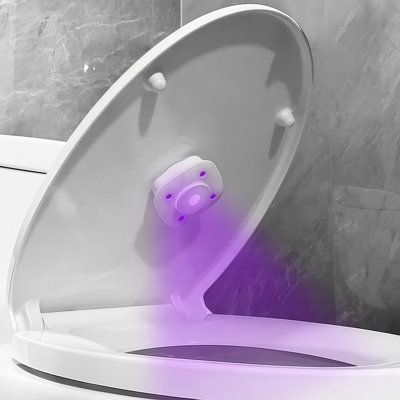 B&Q Intelligent Sensing Ultraviolet Toilet Disinfection Lamp With Aromatherapy Tablets