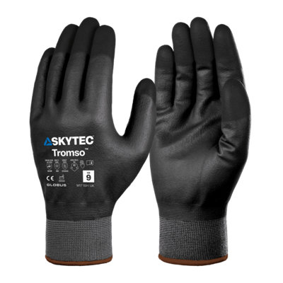 Skytec Tromso Thermal Insulated Touchscreen Work Gloves With Fleece LiningSize 8M from B&Q