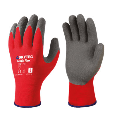 Skytec Ninja Flex Tricolore Lightweight Low Cut Resistant Grip Safety GlovesSize 8M from B&Q