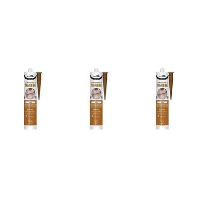 Bond It Lami Mate Flexible Sealant Gap Filler - Teak (Pack Of 3)