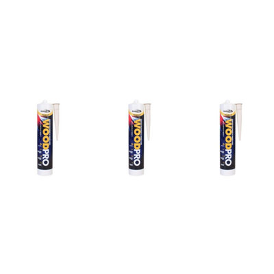 Bond It Wood Pro Adhesive Buff For Parquet And Timber Floors, Tan 300Ml Bdwprobf(N) (Pack Of 3)