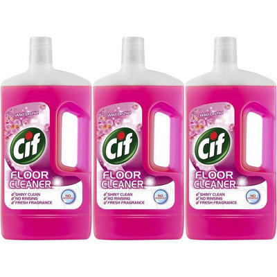 Cif Floor Cleaner Wild Orchid 1L (Pack Of 3)