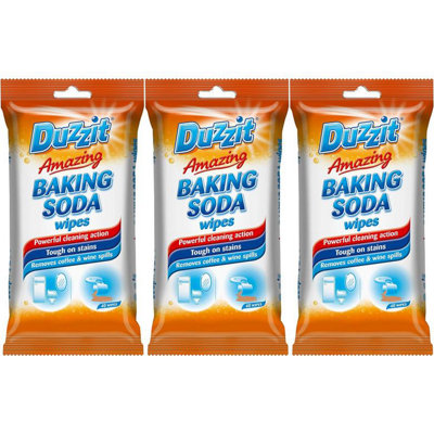 Duzzit Amazing Baking Soda Wipes (Pack Of 3)