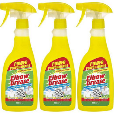 Elbow Grease 500Ml All Purpose De-Greaser (Pack Of 3) from B&Q