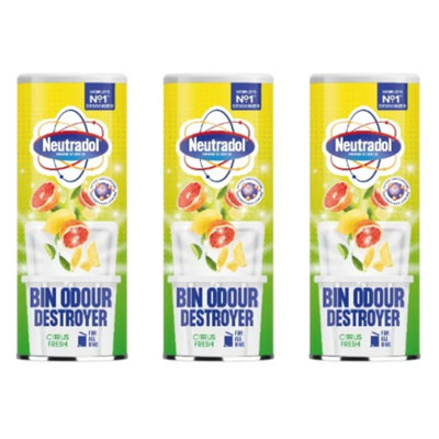 Neutradol Dustbin Odour Destroyer 350G (Pack Of 3) from B&Q